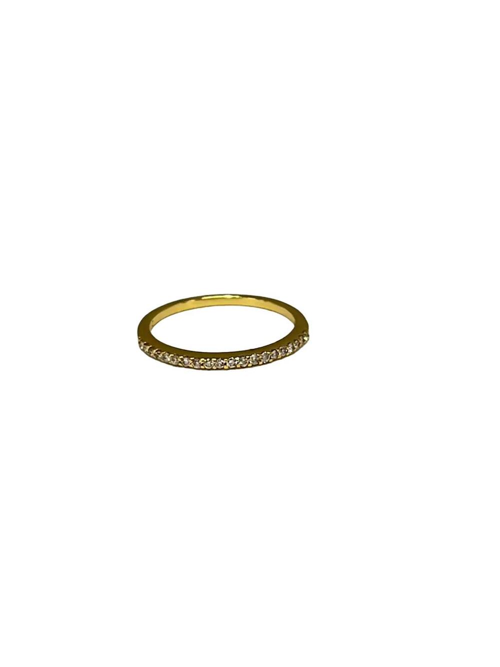 Ete 18K Yellow Gold Diamond Ring #4 #367728E62B
